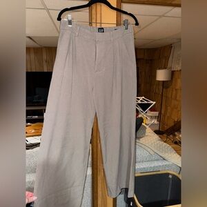 GAP Women's Classic Gray/Brown Dress Pants